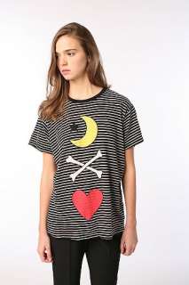 UrbanOutfitters  Wildfox Couture Moonlight Striped Oversized Tee