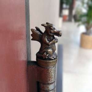  Dragon Door Decor Magnetic Home Accessory