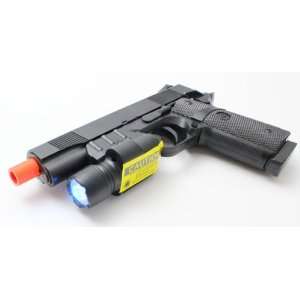   Airsoft Pistol with Flashight and Laser 260 FPS Airsoft Gun Sports