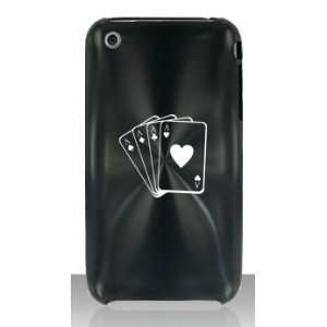  Apple iPhone 3G 3GS Black C318 Aluminum Metal Back Case 