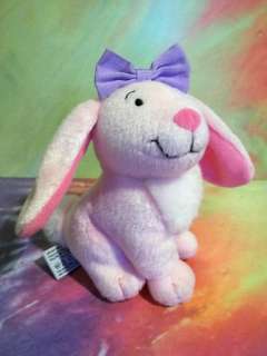 HTF Cliffords Scholastic Side Kicks DAFFODIL Pink Rabbit Plush Toy 