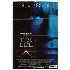  Total Recall Original Movie Poster, 27 x 40 (1990)