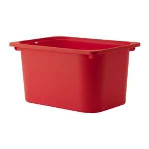  Ikea Trofast Toy Storage Box Red, Large 