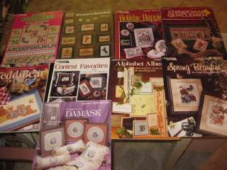 YOUR CHOICE LEISURE ARTS CROSS STITCH BOOKLETS SEE CHOICES #5  