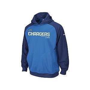 San Diego Chargers Hoodie Sweatshirt NFL L 11 Sideline   Mens NFL 