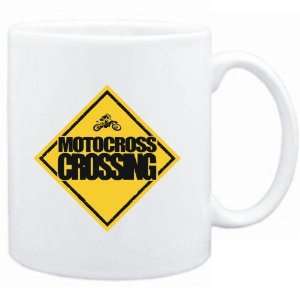  Mug White  Motocross crossing  Sports