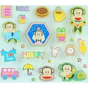  Cute Japanese Mr. Mong Stickers (Paper) Toys & Games