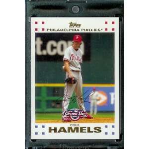  2007 Topps Opening Day #68 Cole Hamels Phillies   Mint 