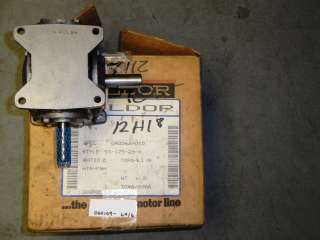 This auction is for 1 Baldor style ST17525A Gear reducer spec 