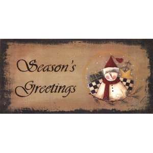  Seasons Greetings   Poster by Jill Ankrom (16x8)