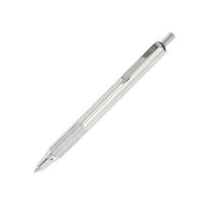 Zebra Pen Corporation  Ballpoint Pen,Retractable,Stainless Steel,.7mm 