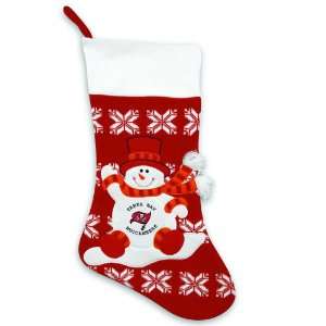 24 NFL Tampa Bay Buccaneers Knit Snowman & Snowflake Christmas 