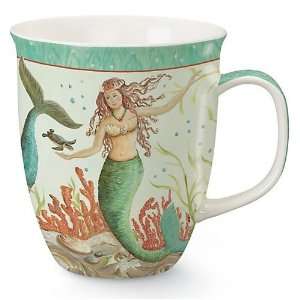  Coastal Tropical Mermaid Coffee Latte Mug Kitchen 