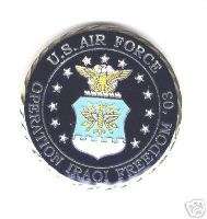 USAF Operation Iraqi Freedom Challenge Coin  