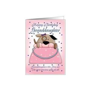    Granddaughter Birthday Card   Cute Purse Pet Card Toys & Games