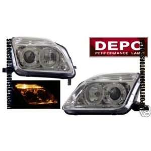   Prelude 97 01 Chrome Projector Headlights New Pair Depo Automotive