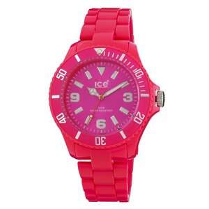 Ice Watch Womens CFPKBP10 Classic Fluo Pink Polycarbonate Watch 