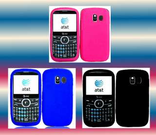   Pnk+Blu+Bk) Pantech Link P7040p Soft Gel Phone Cover Case Skin  
