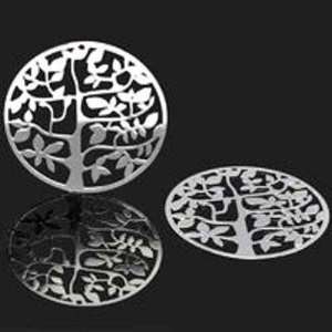  40mm Forever Silver Tree of Life Medallion Arts, Crafts 