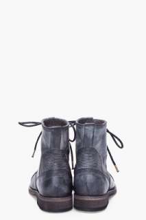 Ksubi Black Newman Boots for men  