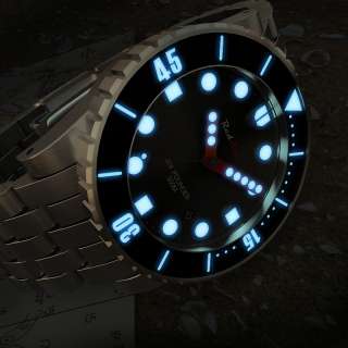 Ltd Ed. RedSea SIX POUNDER Automatic Diver Watch 44mm Stainless 