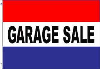 GARAGE SALE Flag Yard Rummage Thrift Advertising Banner Pennant Sign 