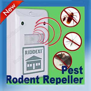 New Riddex Plus Electronic Pest Rodent Control RepellerFor household 