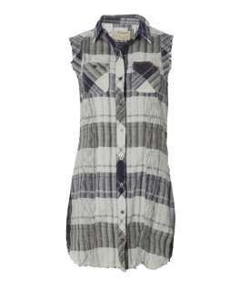 Madras Gilet, Women, Shirts, AllSaints Spitalfields