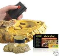 Exo Terra Vivicator Reptile Vibrating Feeding Dish  