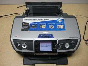 EPSON Stylus Photo Printer Model R380 For Parts 0010343859074  