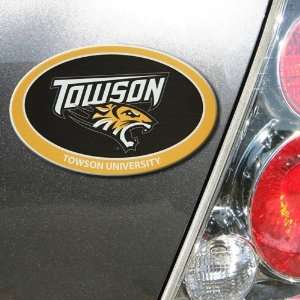  Towson Tigers Oval Magnet
