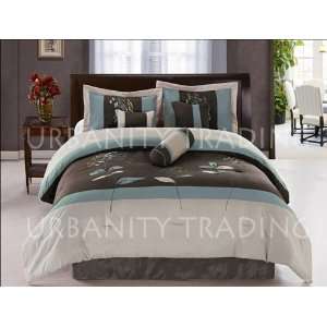   Comforter Set Bed in a bag Queen Size Bedding  Home