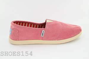 TOMS PINK CORD YOUTH CLASSICS  
