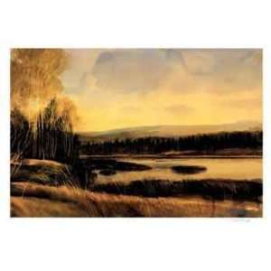  Bark Lake Sunset by McNeely , 28x20