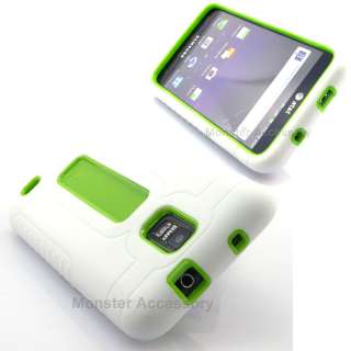 White Green Duo Shield Double Layer Case Samsung Galaxy S2 Skyrocket 