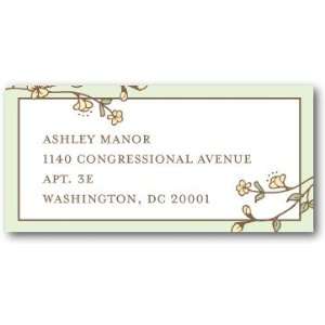  Return Address Labels   Picket Perch Bisque By Simply Put 