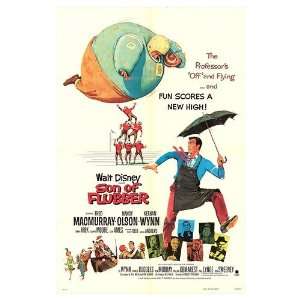  Son Of Flubber Original Movie Poster, 27 x 41 (1963 