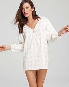 Joie a la Plage St. Tropez Embroidered Vintage Voile Coverup