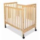 Foundations SafetyCraft Compact, Fixed Side, Slatted Crib