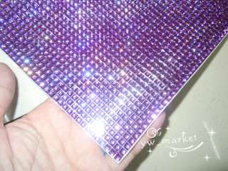 Bling Skin Purple Sticker Decal Phone Laptop Table etc  