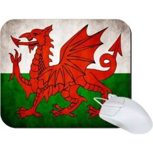  Rikki Knight Wales Flag Mouse Pad Mousepad   Ideal Gift for all 