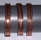 copper / brass  mixed healing bracelets, no magnet  