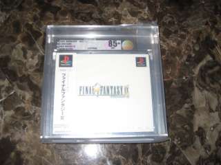 Final Fantasy IX 9 Playstation PS1 New Sealed VGA 85+  