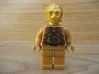 Lego Starwars 10188 10198 Minifig ~ C 3PO Pearl Gold ( New )