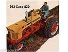 1962 Case 830 Tractor Refrigerator Tool Box Magnet