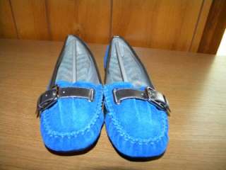 Avon Buckled Genuine Suede Cushion Walk® Loafer Size 7 094000602289 