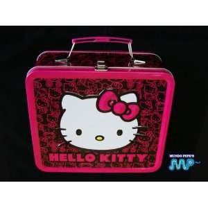  Hello Kitty Sanrio Tin LunchBox NEW Vintage Retro Style 