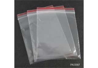 500pcs self seal transparent bags anti tarnish
