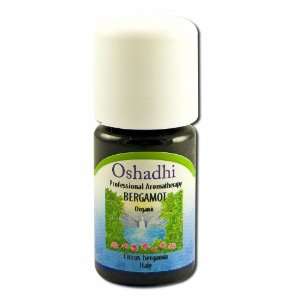  Oshadhi Essential Oil Singles   Bergamot, Extra, Organic 5 
