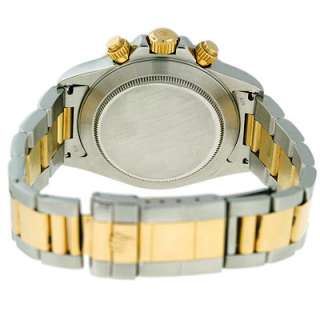 Rolex Cosmograph Daytona 18K Gold & Steel Mens Watch Model 16523 U 